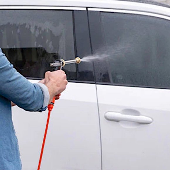 WasherJet PRO Portable Pressure Washer & Soap Dispenser CLEANS CAR FLOOR WINDOWS - Picture 9 of 15
